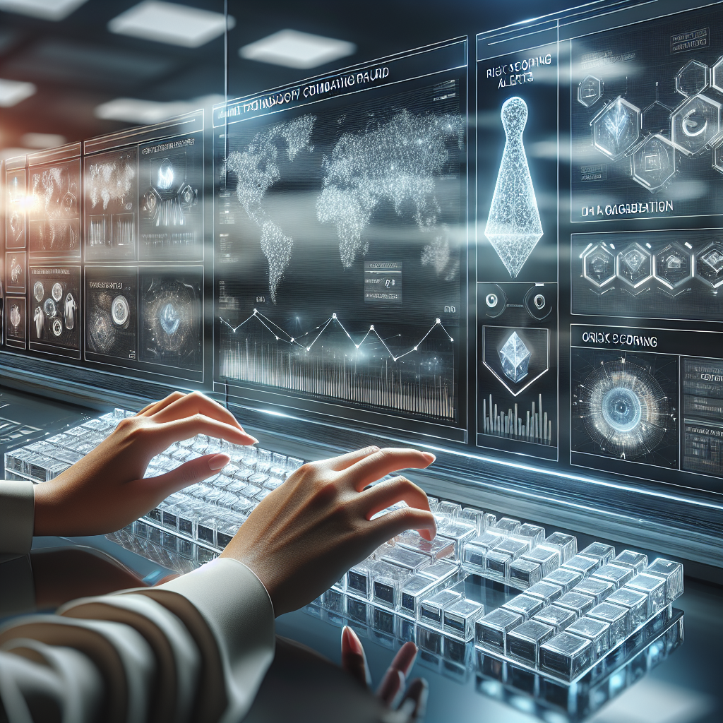 Analyst team collaborating on OSINT platform with link analysis graph